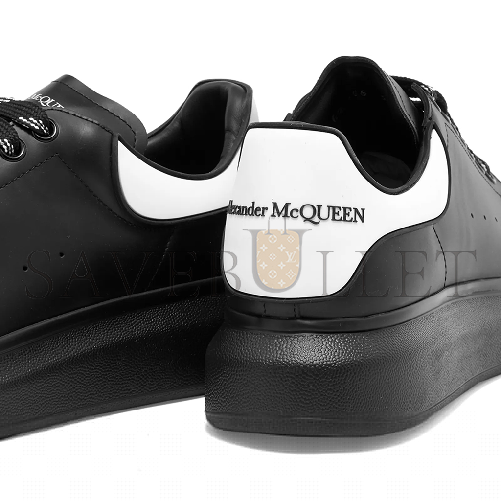 ALEXANDER MCQUEEN OVERSIZED RAISED-SOLE LEATHER TRAINERS 625156WHXMT1006
