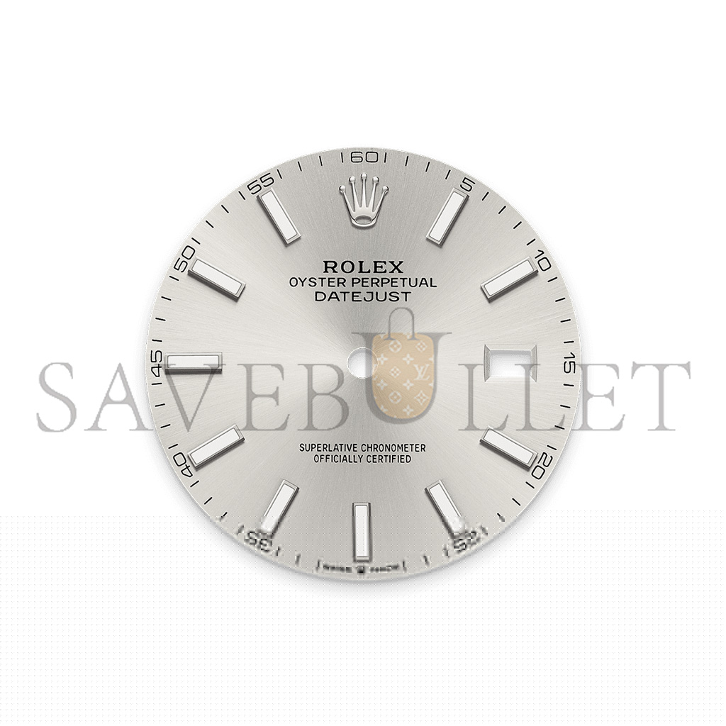 ROLEX DATEJUST 41 OYSTER, 41 MM, OYSTERSTEEL AND WHITE GOLD WATCH 126334-0004