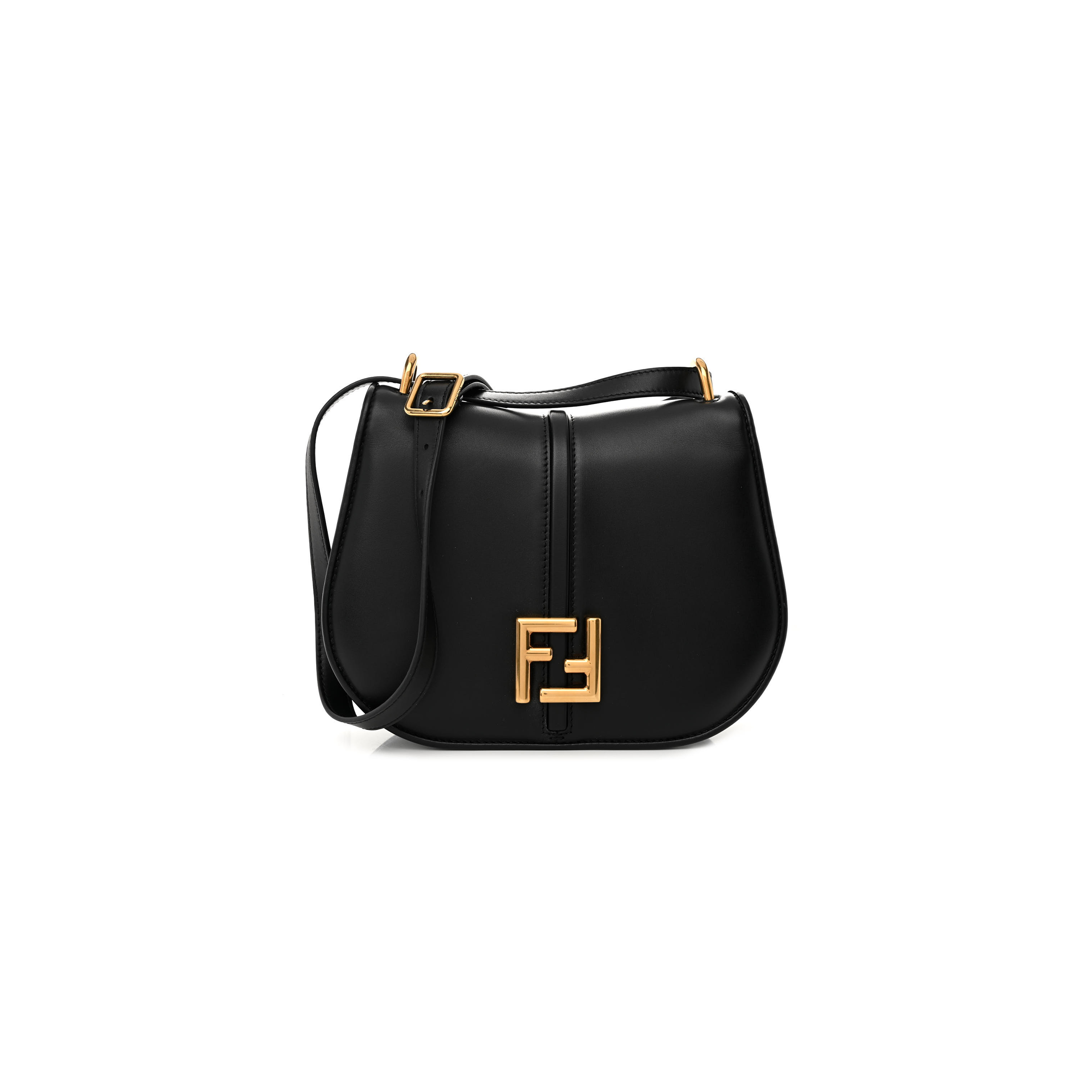 F**di vitello brenta cher medium F**di c&#x27;mon black (25*18*8cm)