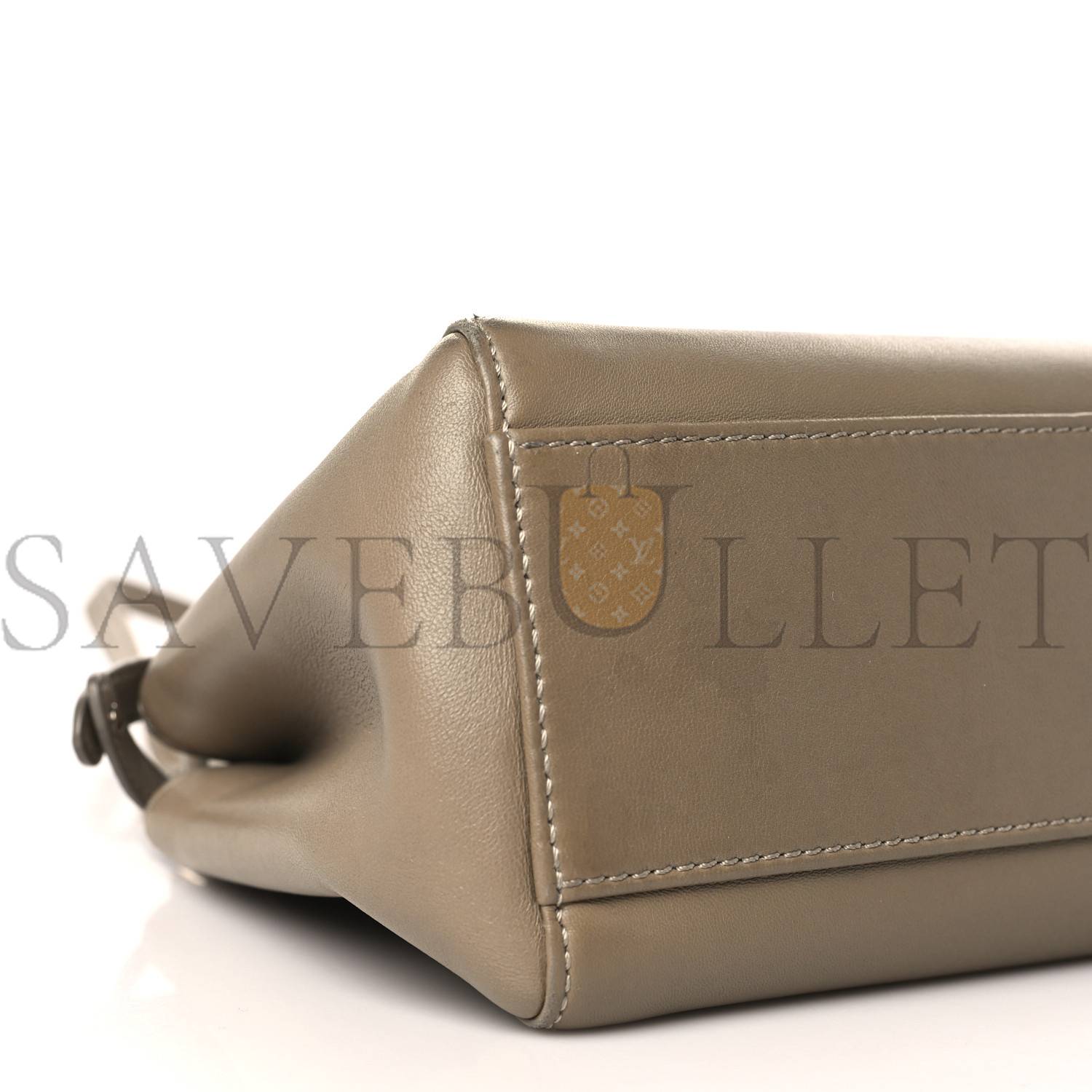 F**di nappa mini peekaboo iconic satchel tortora (23*18*11cm)