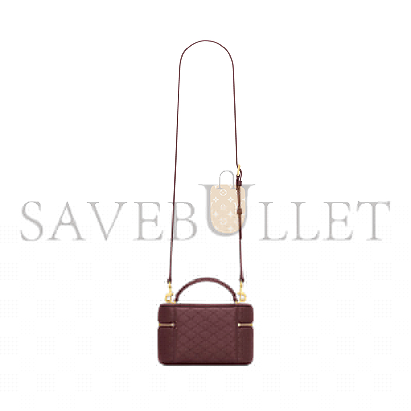 YSL GABY VANITY BAG IN LAMBSKIN 7667311EL076195 (18*11*6.5cm)