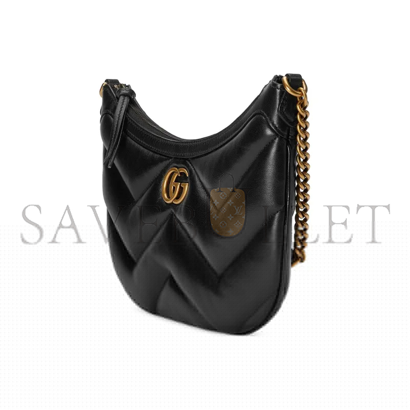 G*u*i small marmont leather shoulder bag 777263 (26*17*4cm)