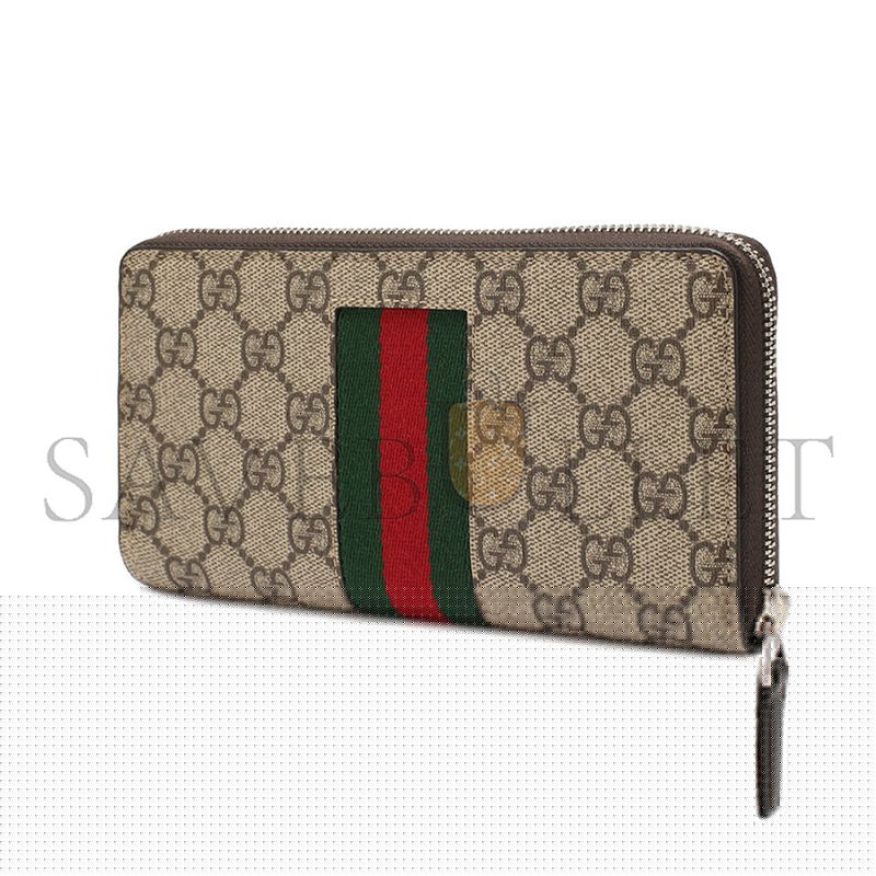 g*u*i gg Sup*e round zipper long wallet 408831 (19*10*2.5cm)