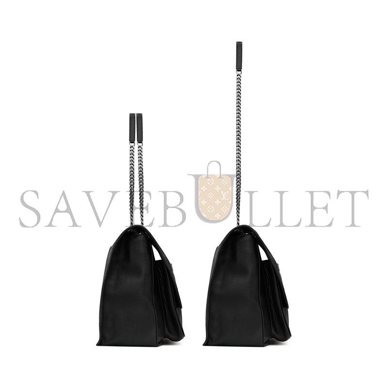 YSL NIKI OVERSIZED IN GRAINED LAMBSKIN 755857AACIA1000 (47*34*16cm)
