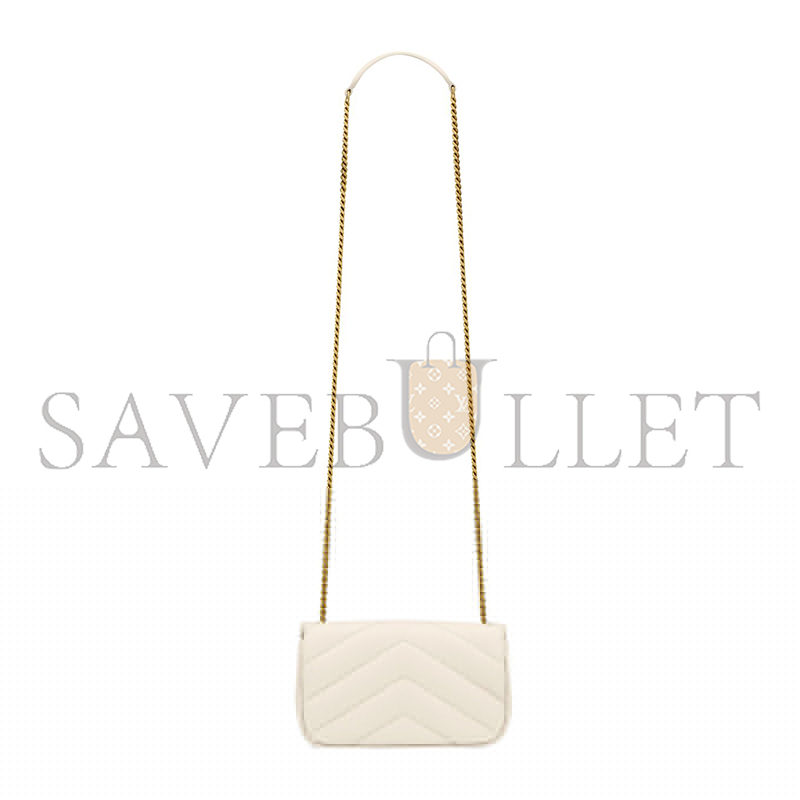 YSL LOULOU MINI IN LAMBSKIN 821749AAEAX9207 (20*12*5cm)