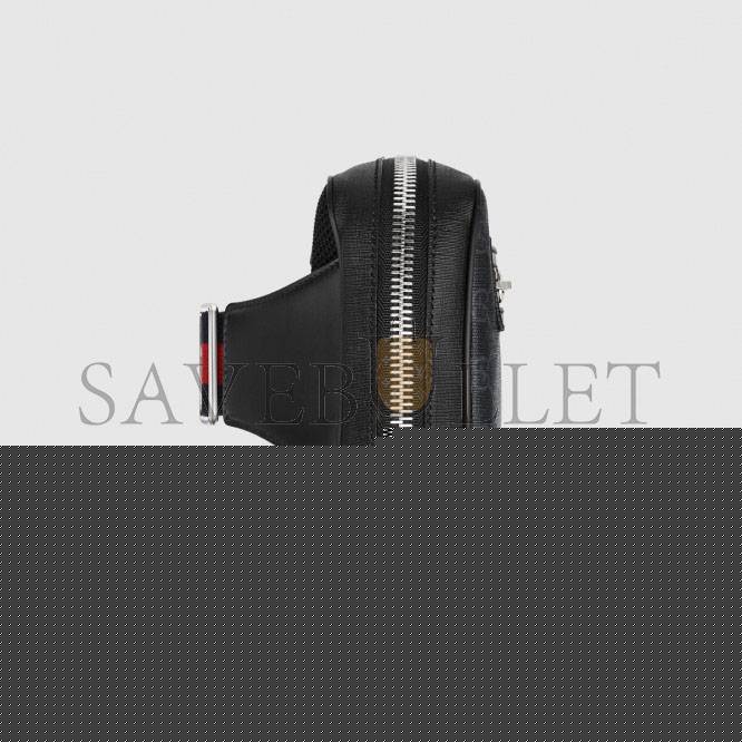 G*u*i gg black belt bag 478325  (27*17*8.5cm)