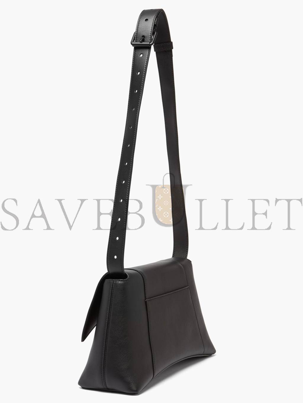Ba*len*cia*ga black hourglass s leather bag  matchesfashion us (29*17.8*10.5cm)