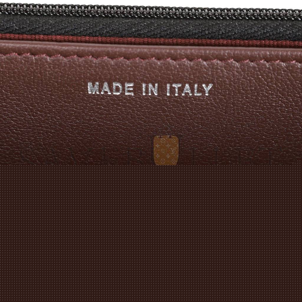 Ch*el wallet on chain woc black lambskin silver hardware (19*12*4cm)