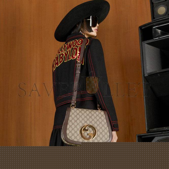 G*u*i blondie medium shoulder bag 699210   (29*22*7cm)