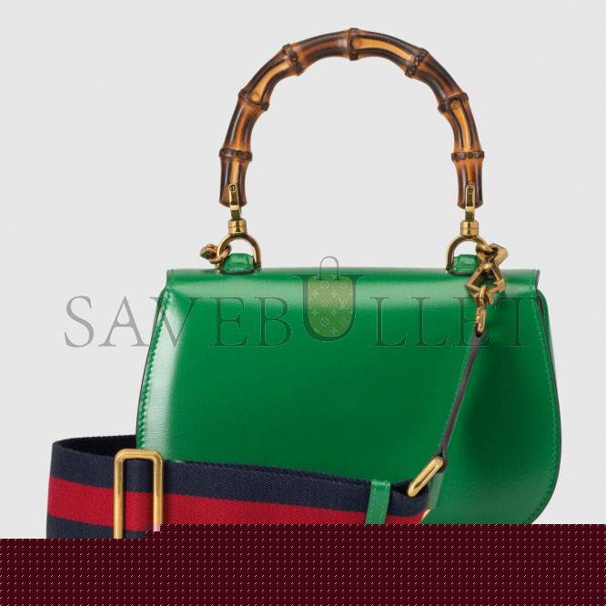 G*u*i bamboo 1947 small top handle bag 675797  (21*15*7cm)