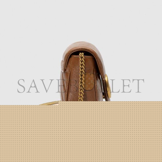 G*u*i gg marmont matelassÉ super mini bag ‎476433 （16.5*10.2*5.1cm）