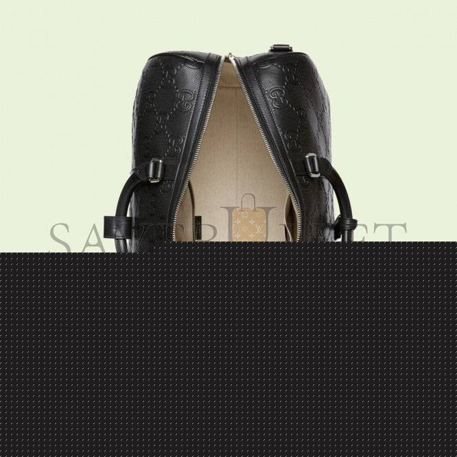 G*u*i gg embossed duffle bag 625768  (44.5*28*24.5cm)