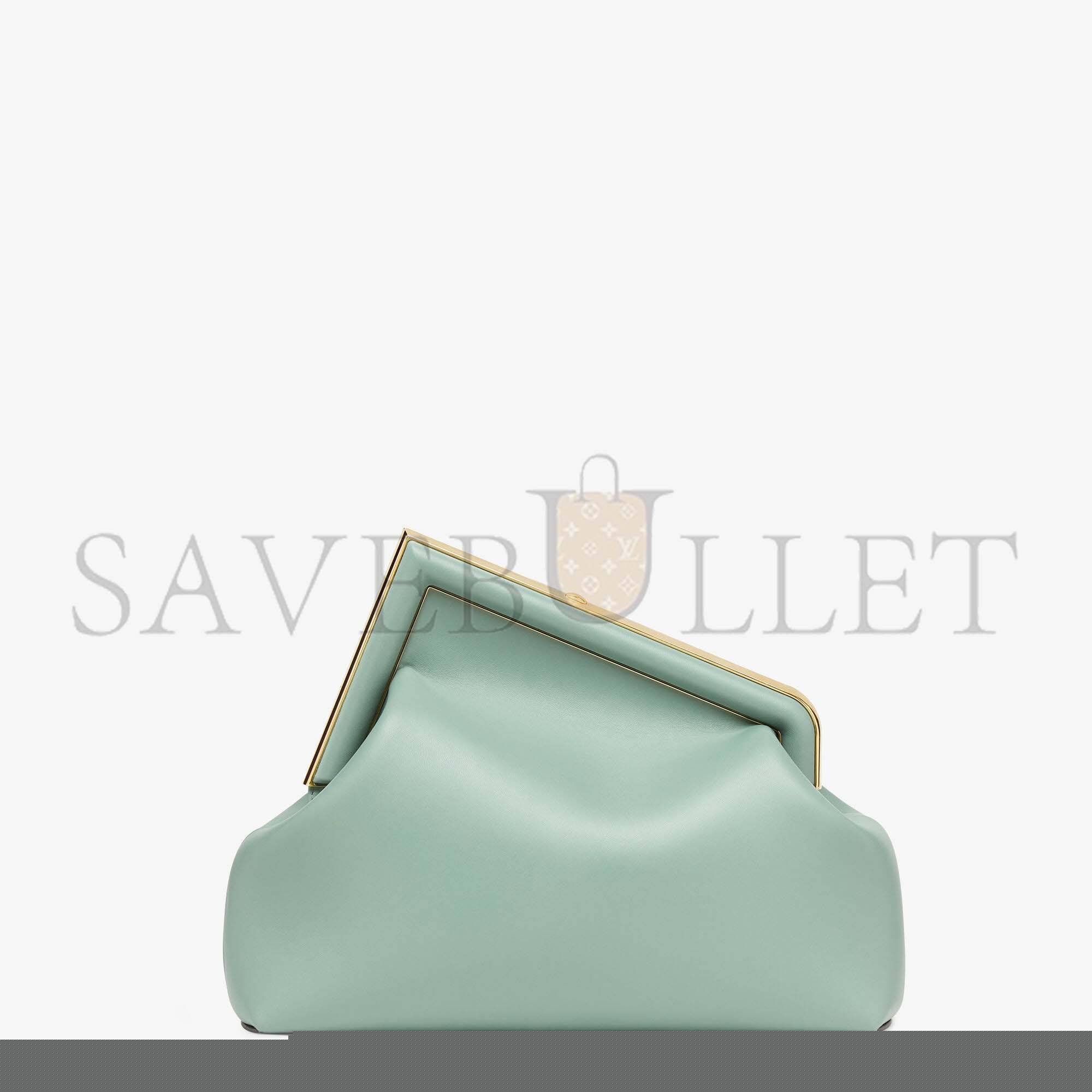 F**di first medium - mint green leather bag 8bp127abvef03hw (32.5*23.5*15cm)