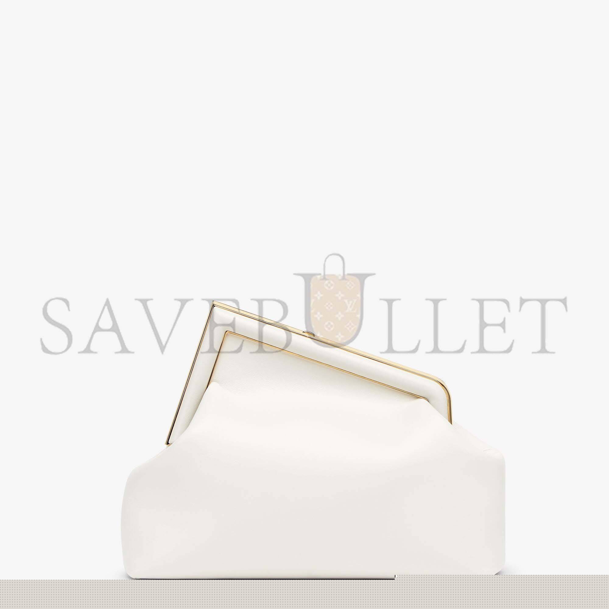 F**di first medium - white leather bag8bp127abvef0qvl (32.5*23.5*15cm)