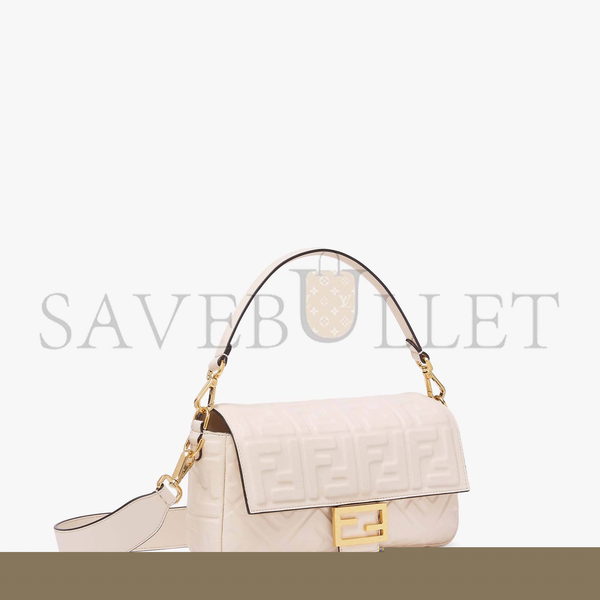 F**di baguette - pink leather bag 8br600a72vf191j (27*15*6cm)