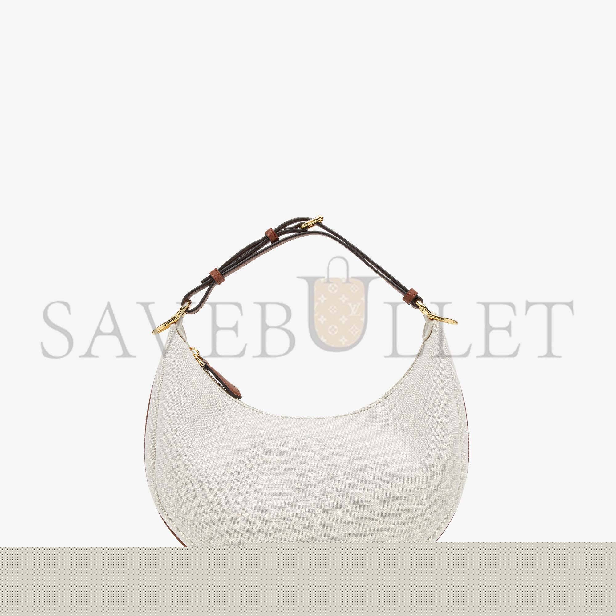 medium F**di graphy small - white canvas bag 8br798akk1f1i3n (29*24.5*10cm)