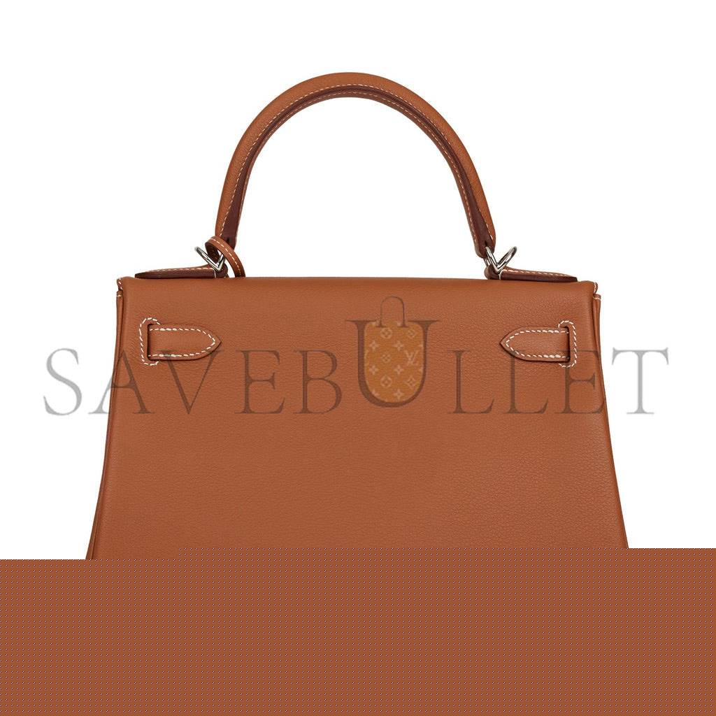 H**mes kelly retourne 28 gold evercolor palladium hardware  (28*22*10cm)