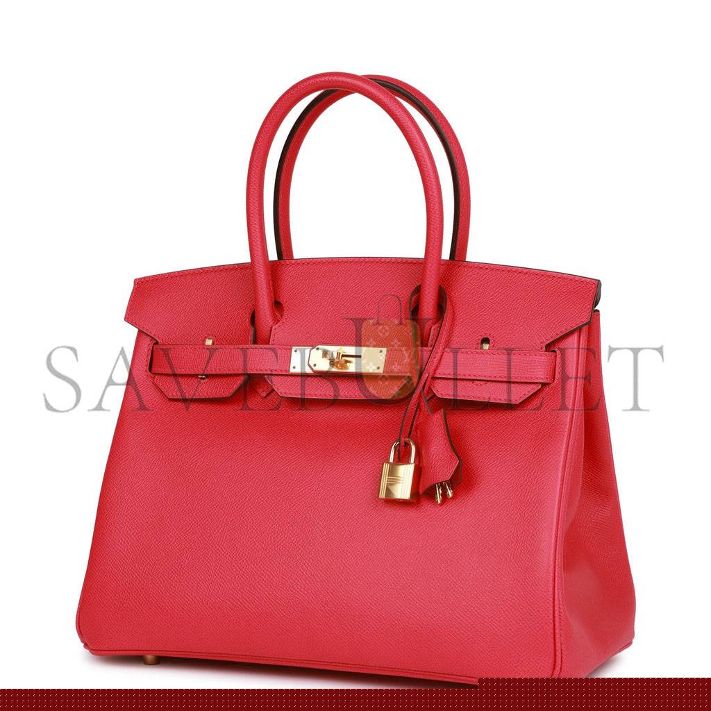 H**mes birkin 30 rose extreme epsom gold hardware (30cm)
