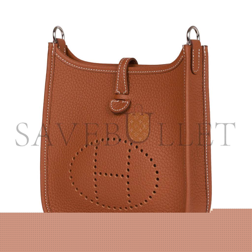 H**mes evelyne tpm gold clemence palladium hardware (17cm)