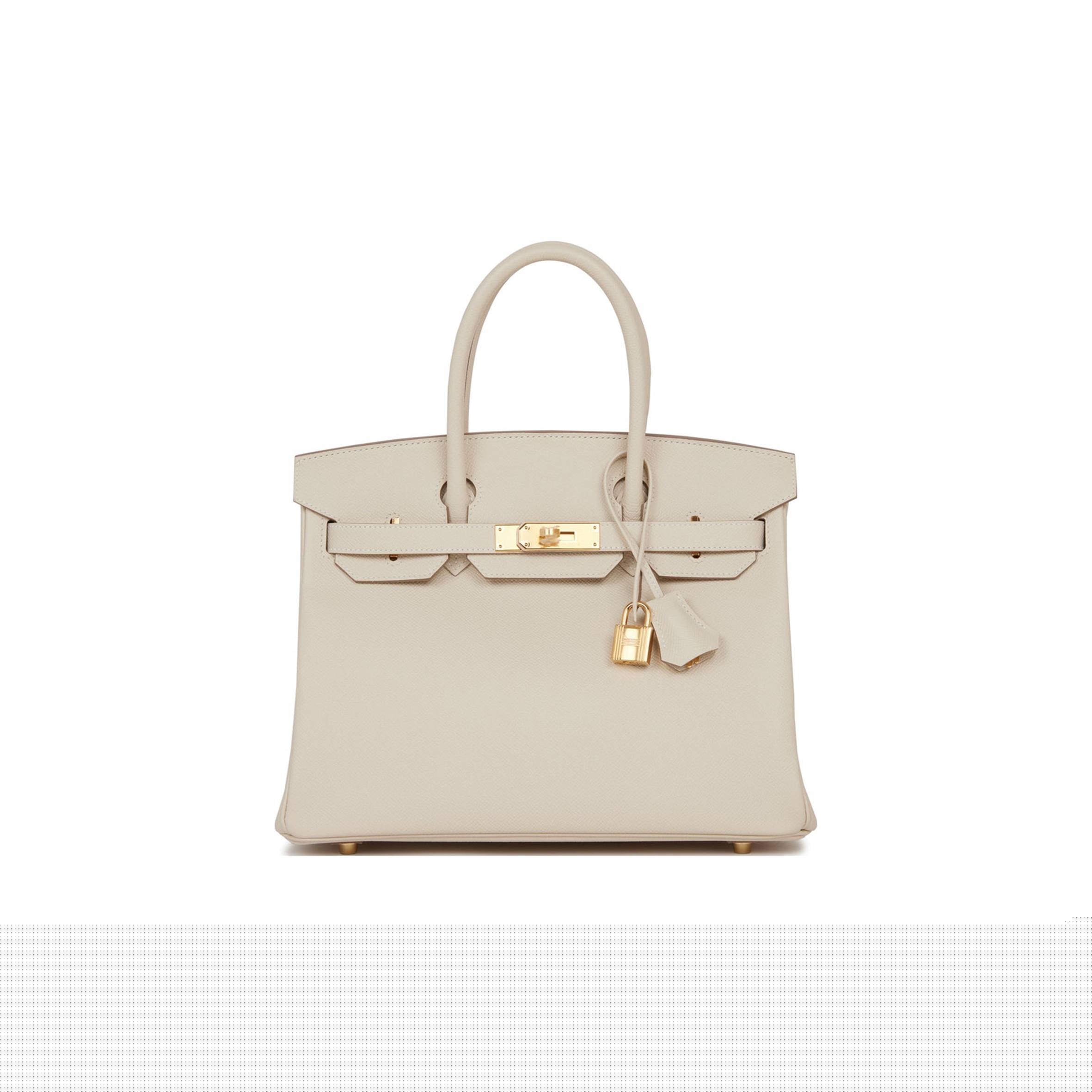H**mes birkin 30 craie epsom gold hardware  (30cm)