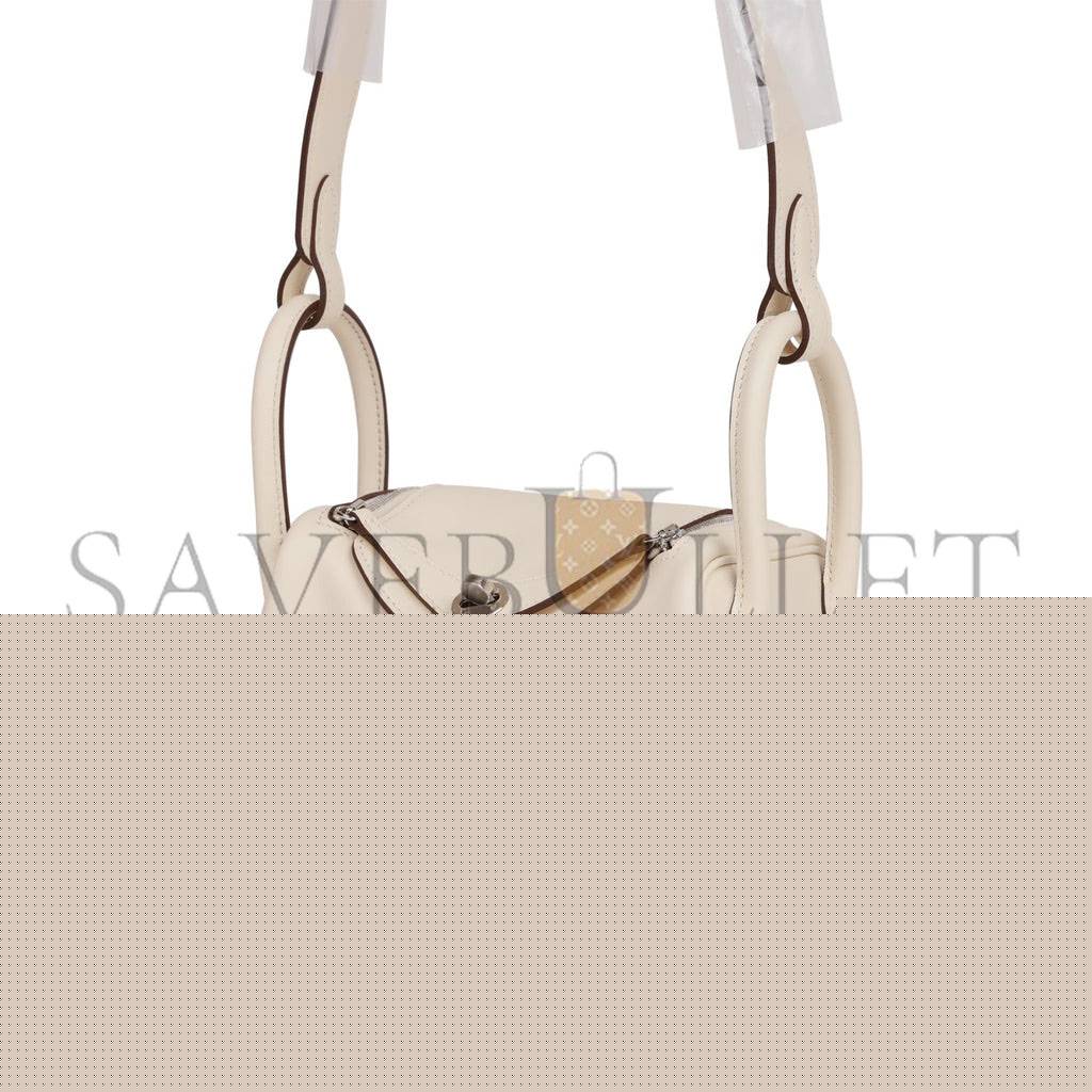 H**mes mini lindy nata verso swift palladium hardware (19*12.5*9)