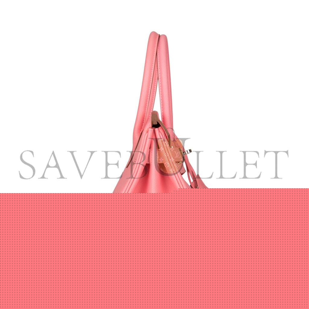 H**mes birkin 30 rose confetti epsom palladium hardware (30cm)