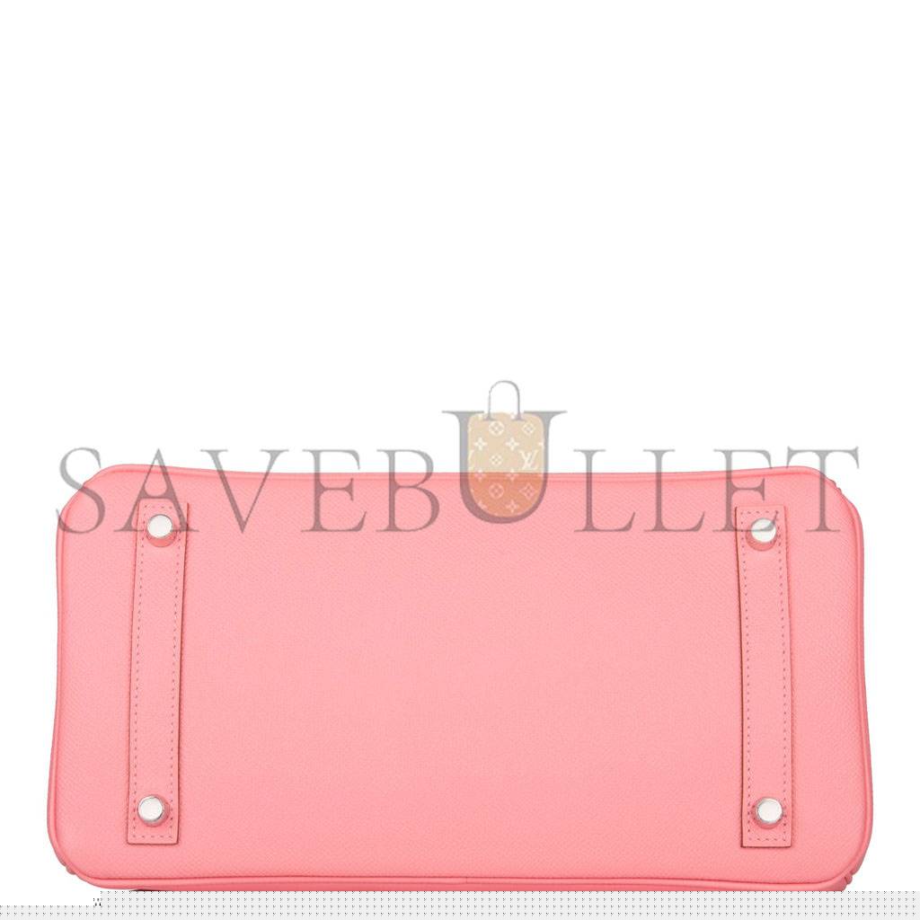 H**mes birkin 30 rose confetti epsom palladium hardware (30cm)