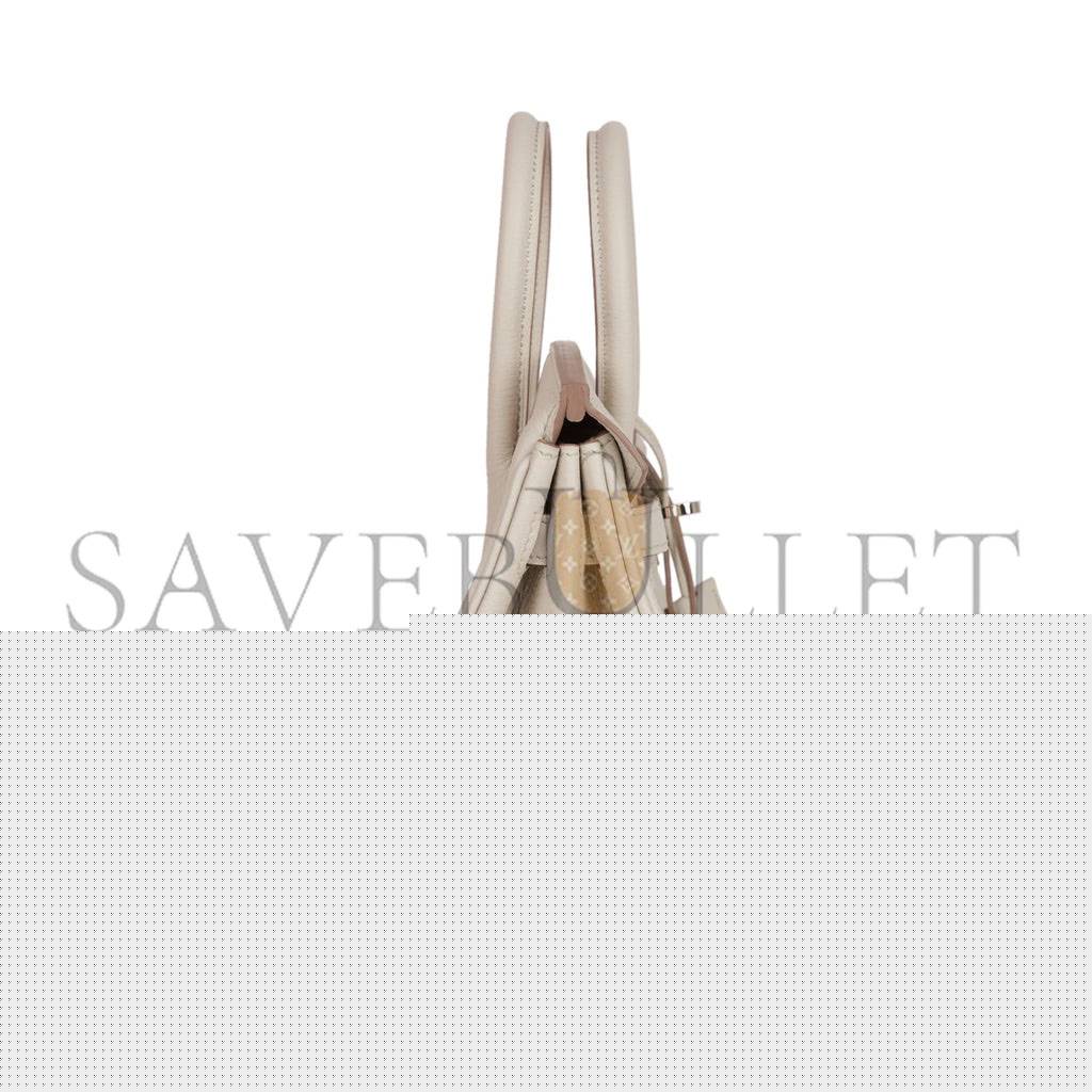 H**mes birkin 25 beton togo palladium hardware handmade (25*19*12cm)