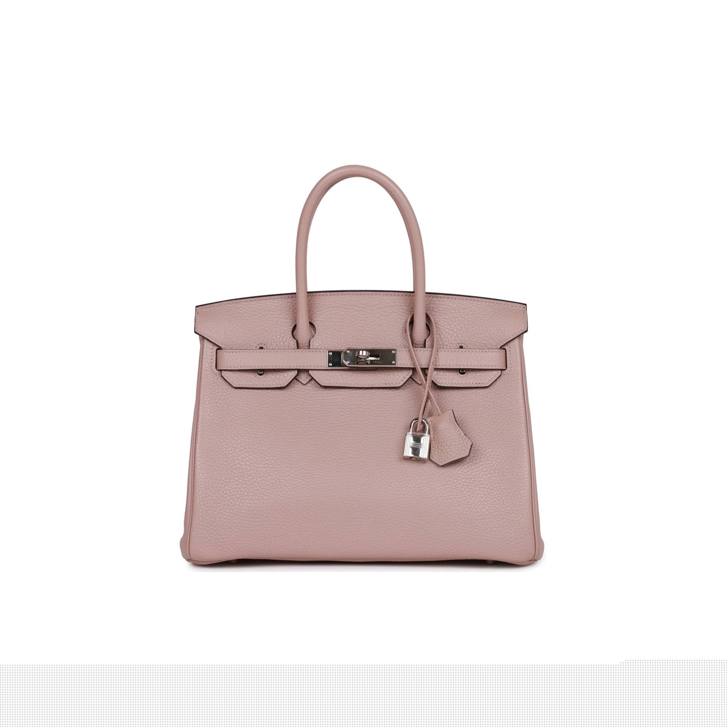 H**mes birkin 30 glycine clemence palladium hardware (30cm)