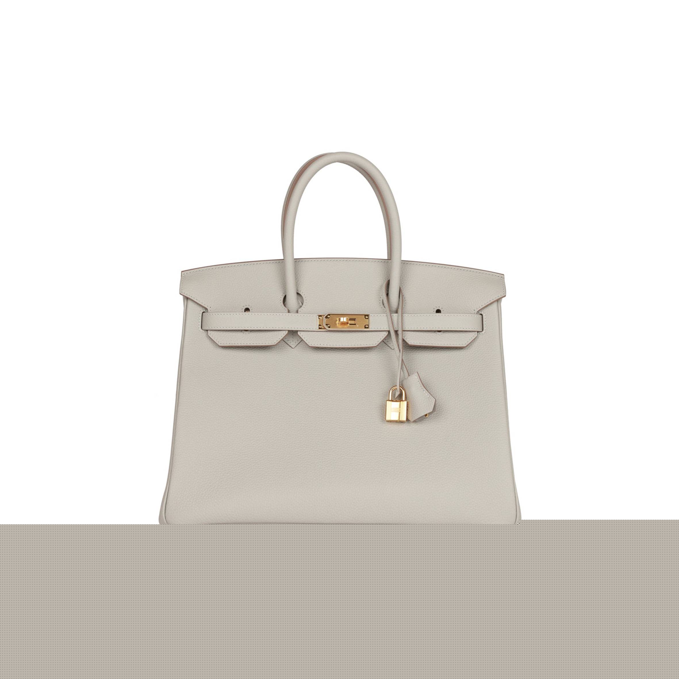 H**mes birkin 35 gris perle togo gold hardware 39891068813406 (35cm)