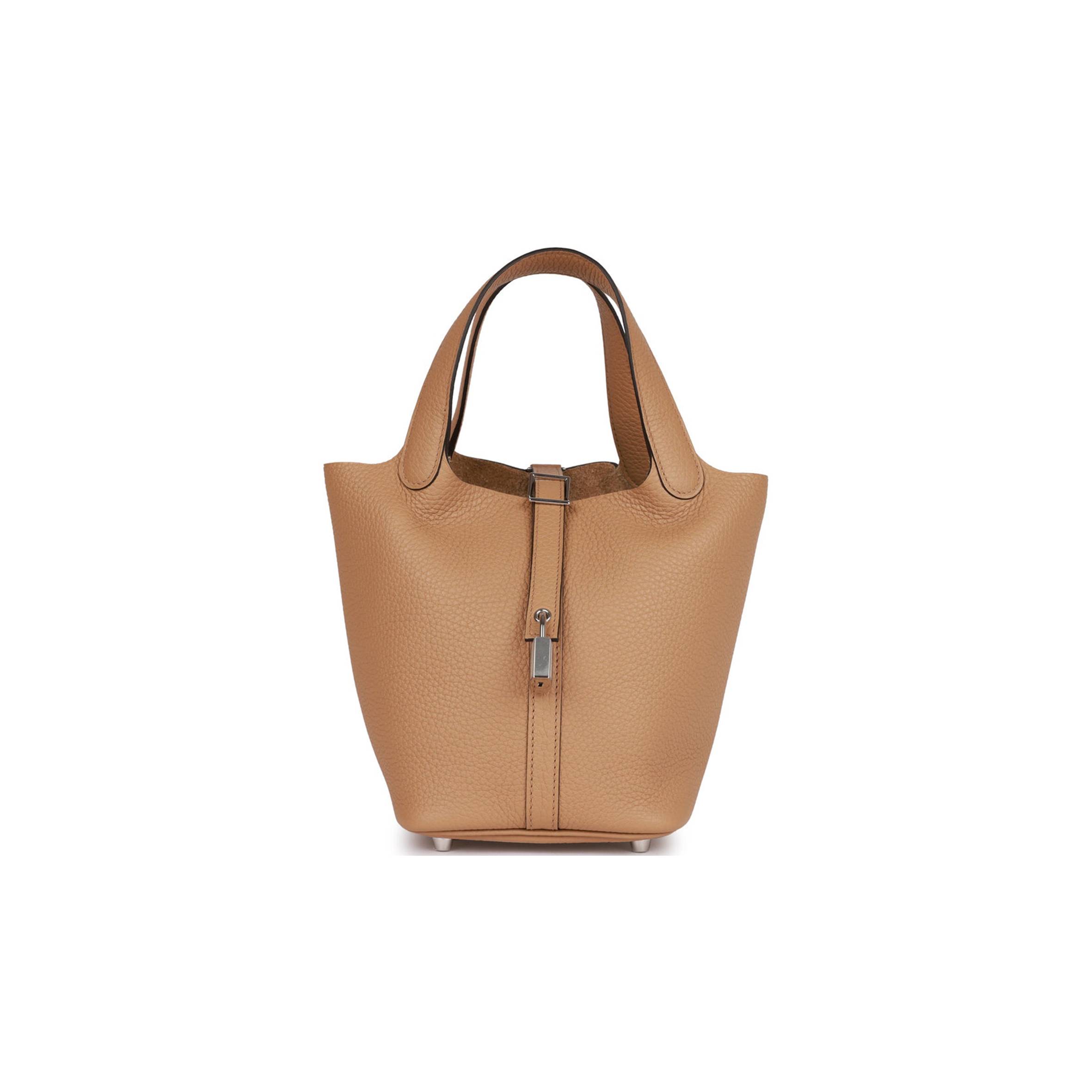 H**mes picotin lock 18 chai clemence palladium hardware (18*13*18cm)