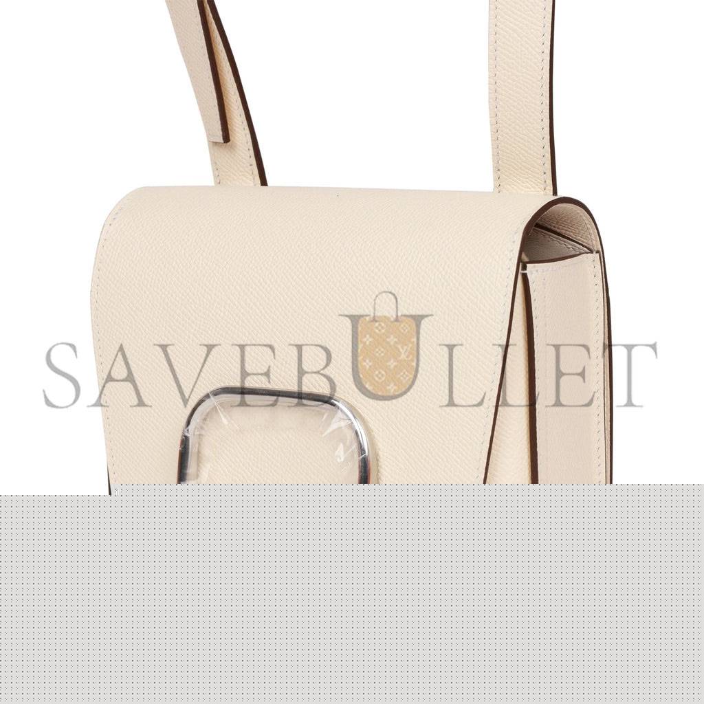 H**mes mini della cavallera nata epsom palladium hardware (18*16*5cm)