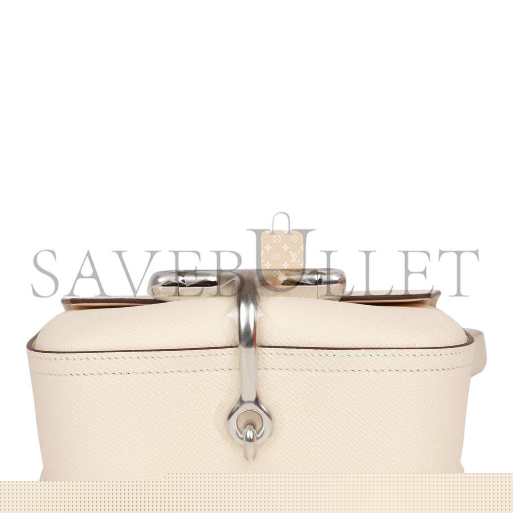 H**mes mini della cavallera nata epsom palladium hardware (18*16*5cm)