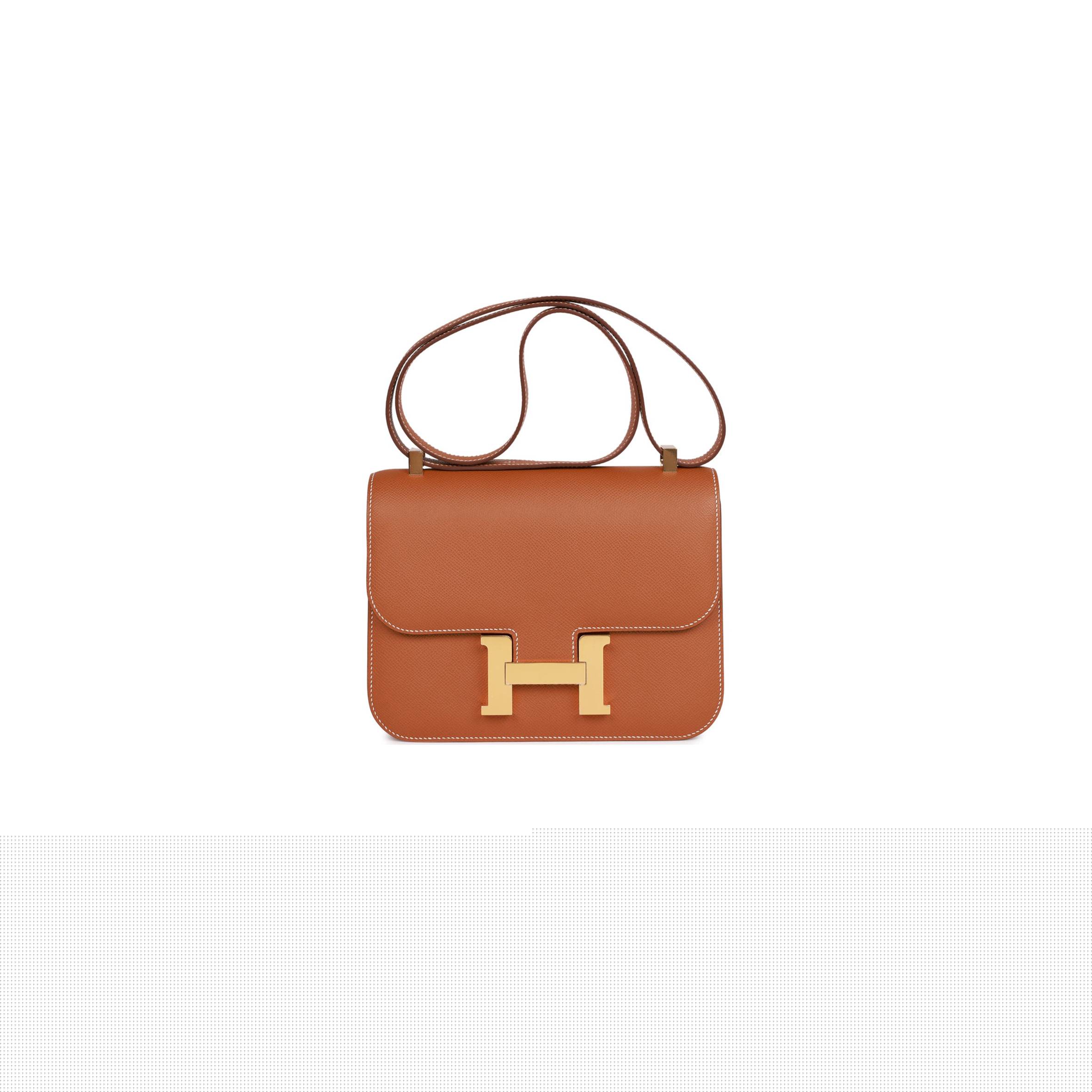 H**mes constance 24 gold epsom gold hardware 39871544426590 (24cm)