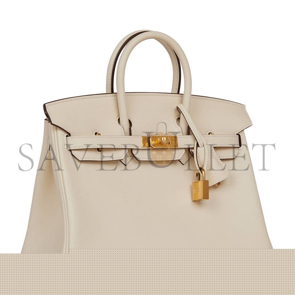H**mes birkin 25 nata swift gold hardware (25cm)