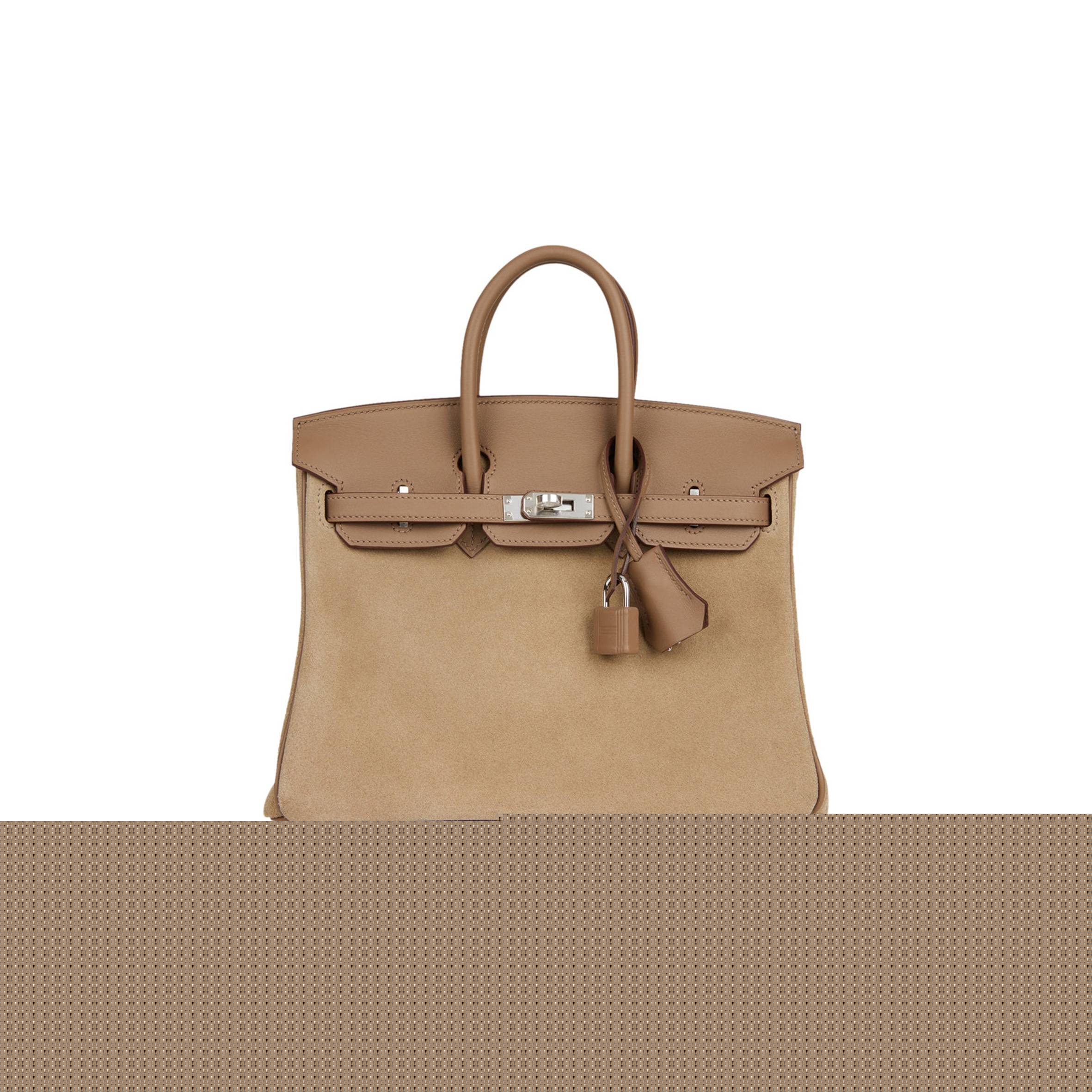 H**mes birkin 25 gris caillou grizzly and swift palladium hardware handmade (25cm)