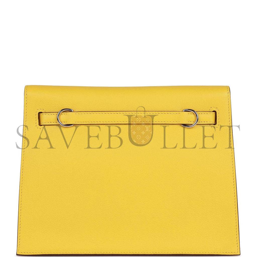 H**mes kelly danse lime evercolor palladium hardware  (22*16*7cm)