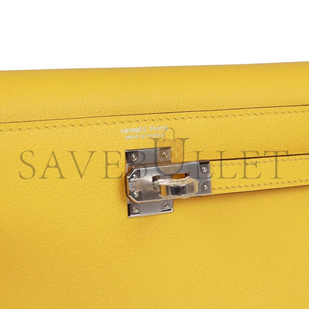 H**mes kelly danse lime evercolor palladium hardware  (22*16*7cm)