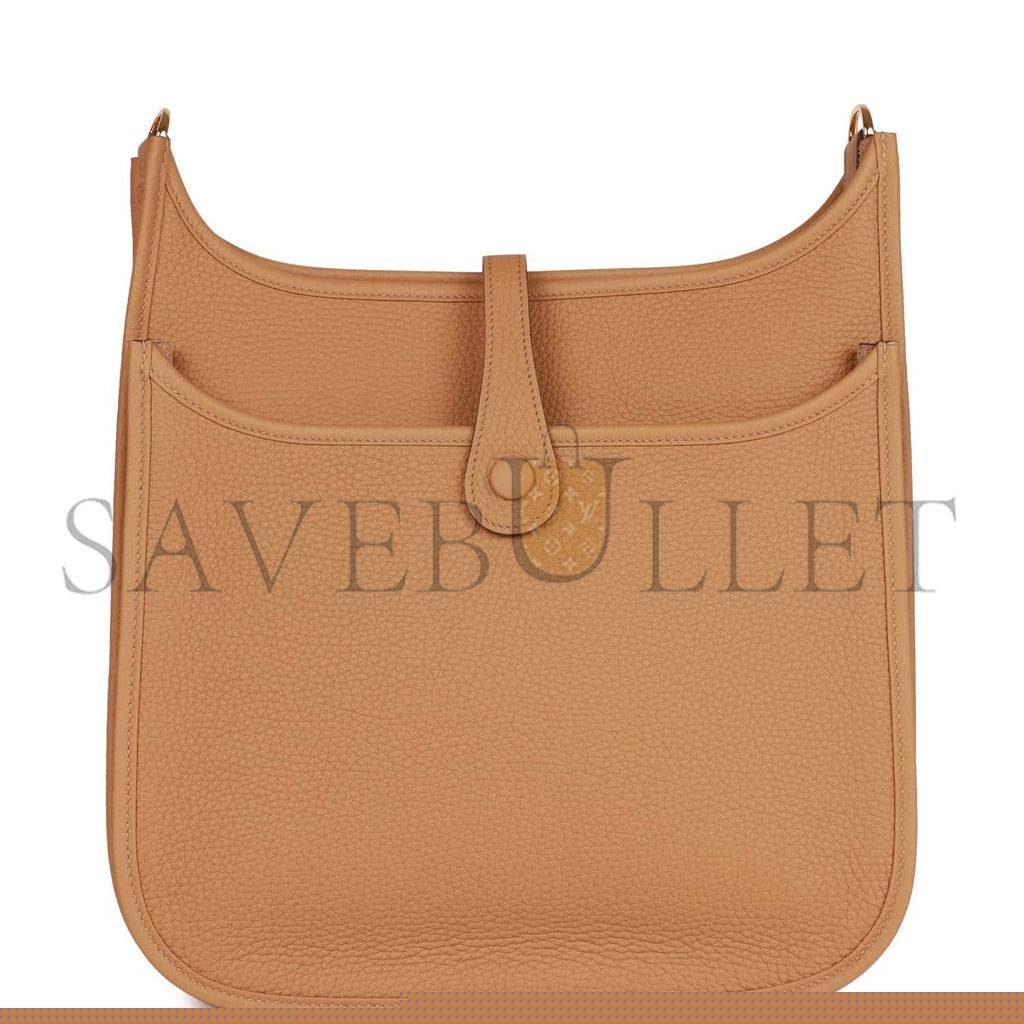 H**mes evelyne iii pm biscuit clemence gold hardware (29*30*7cm)