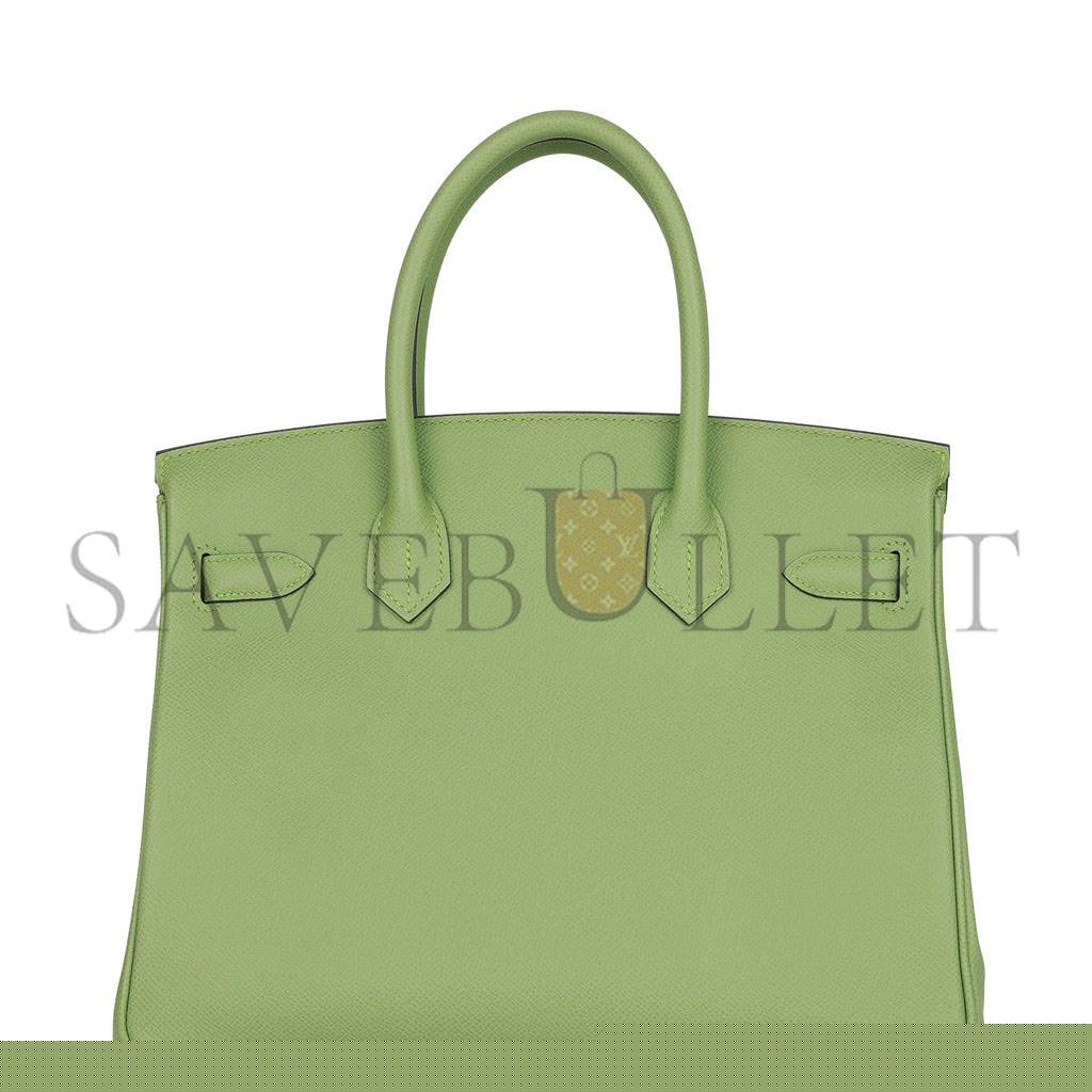 H**mes birkin 30 vert criquet epsom palladium hardware (30cm)