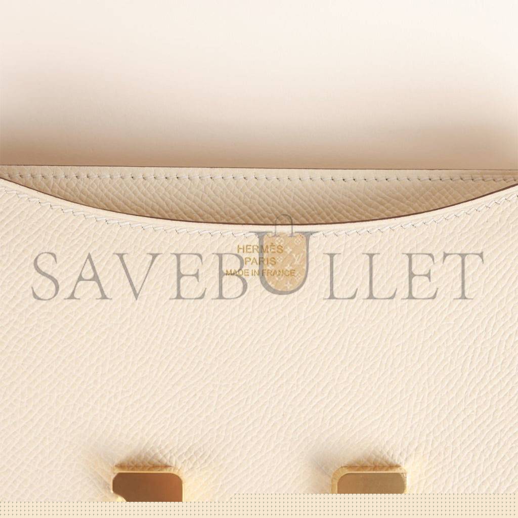 H**mes constance 18 nata epsom gold hardware 39830449946718 (18cm)