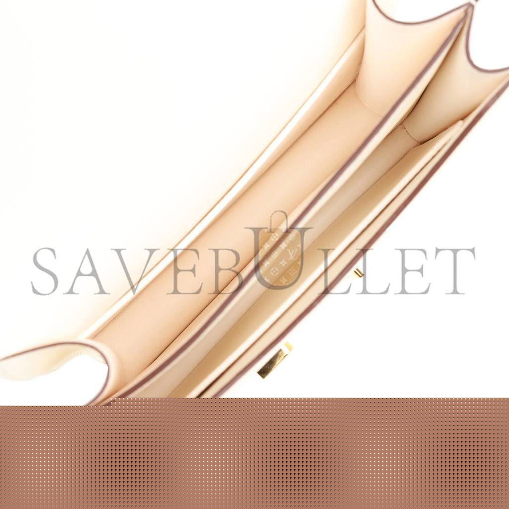 H**mes constance 18 nata epsom gold hardware 39830449946718 (18cm)