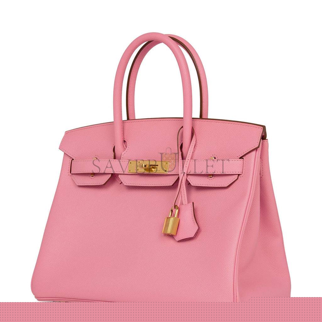 H**mes birkin 30 rose confetti epsom gold hardware (30cm)