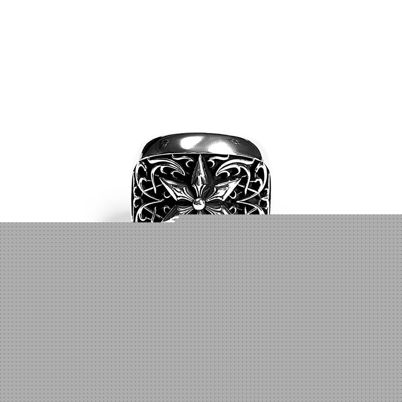 CHROME HEARTS CLASSIC OVAL STAR RING