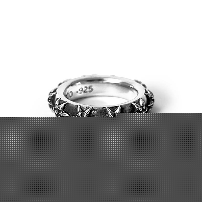CHROME HEARTS STAR BAND RING
