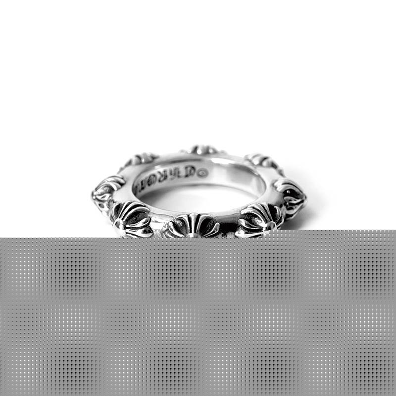 CHROME HEARTS CROSS BAND RING
