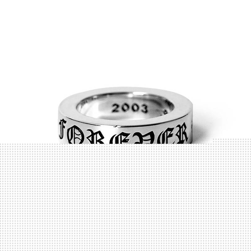 CHROME HEARTS 6MM FOREVER SPACER RING