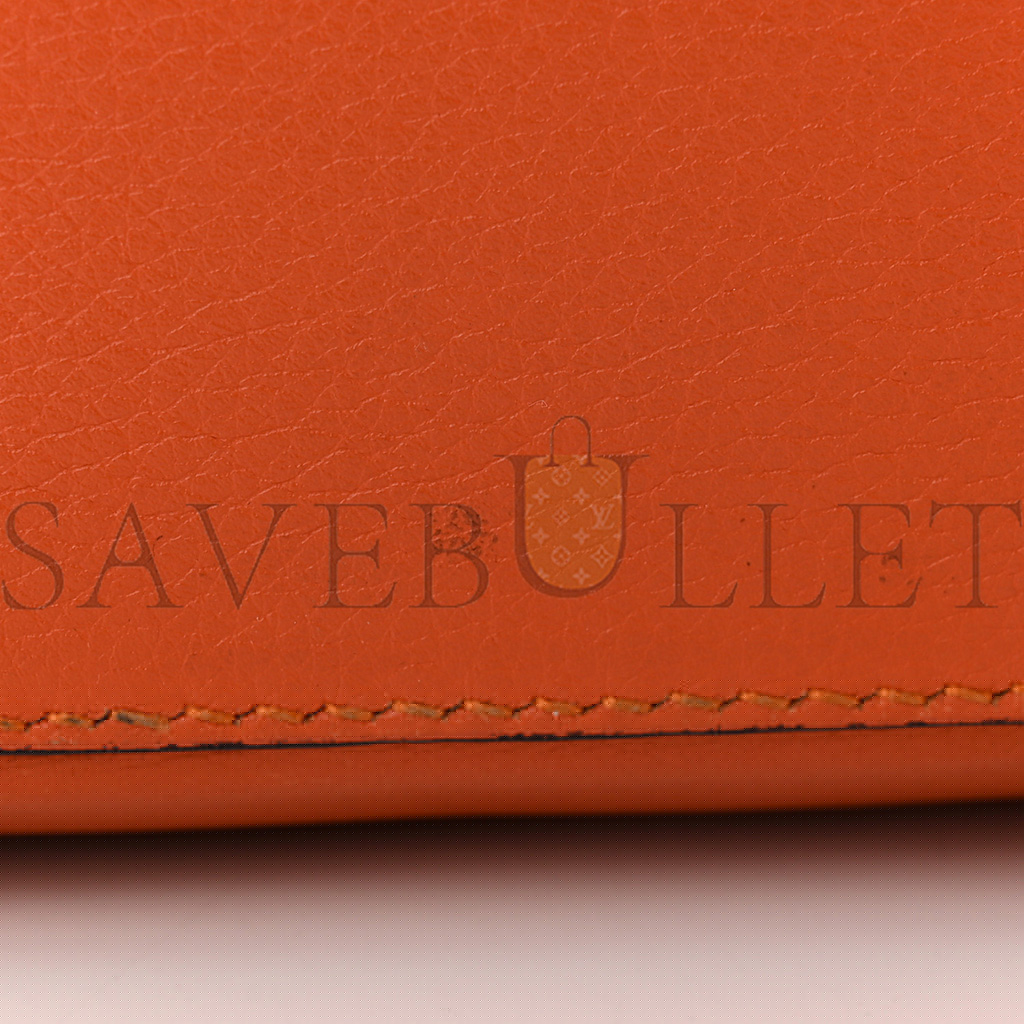 LOEWE CALFSKIN SMALL PUZZLE BAG CORAL (24*16.5*10.5cm)