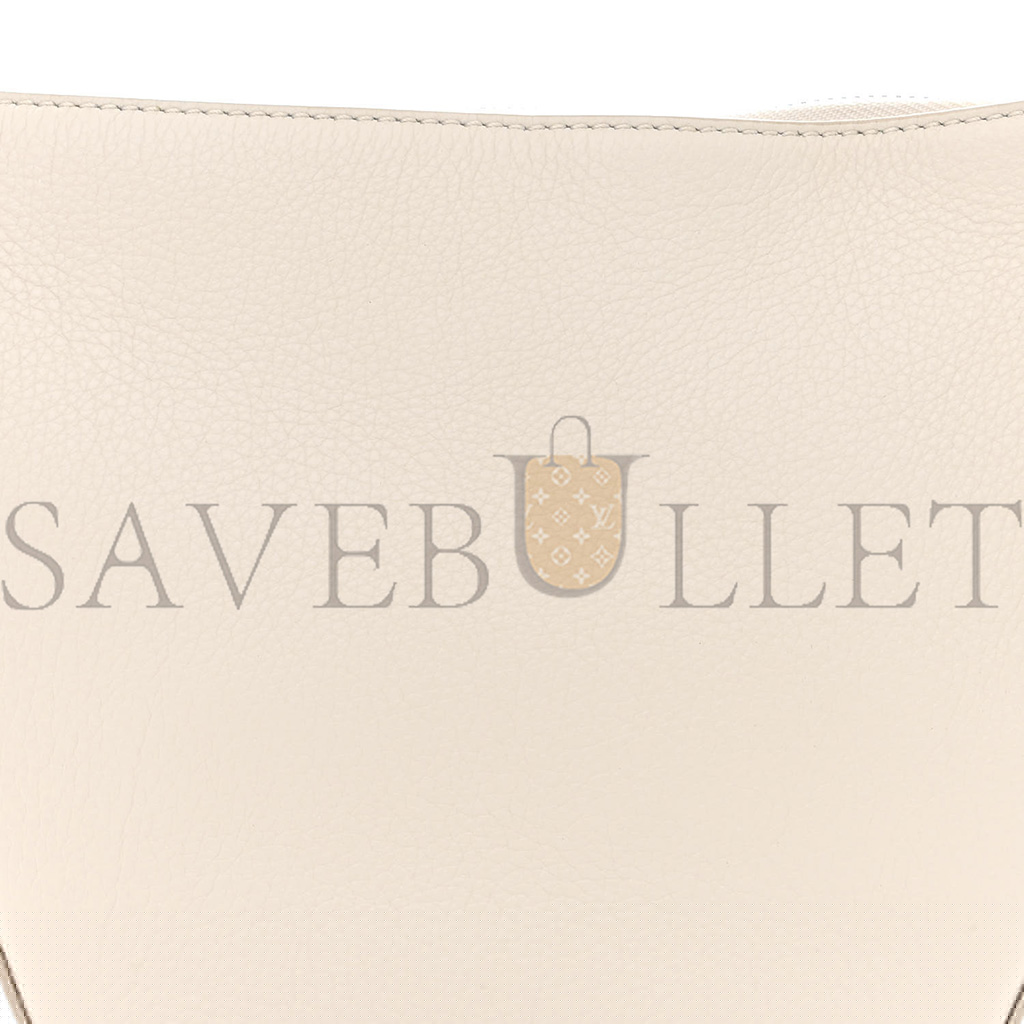 LOEWE CALFSKIN MINI HAMMOCK HOBO SOFT WHITE (17*17*10cm)