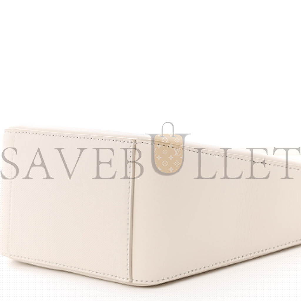 LOEWE CALFSKIN MINI HAMMOCK HOBO SOFT WHITE (17*17*10cm)
